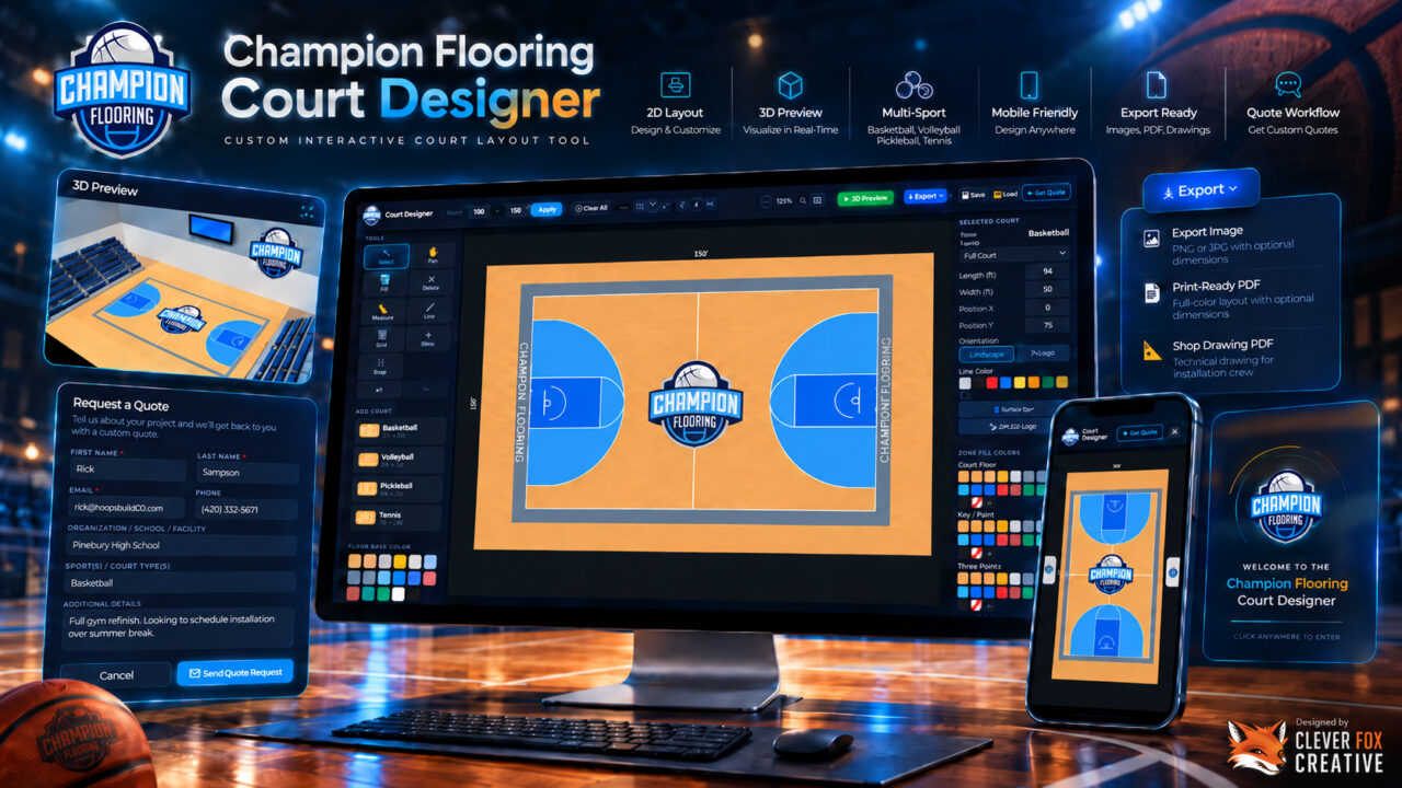 Champion Flooring website